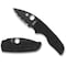 Spyderco 2024 Spyderco Lil' Native G-10 Black Black Blade/Compression Lock Serrated SPY-C230GSBBK - alternate 1